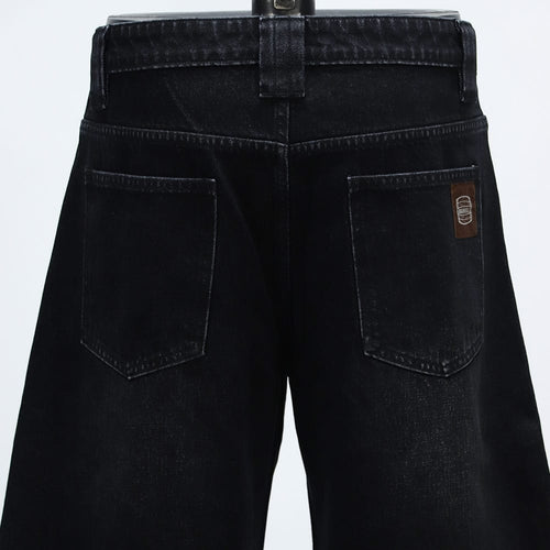Barrel Jeans –Black Light Grey Wash (Preorder)
